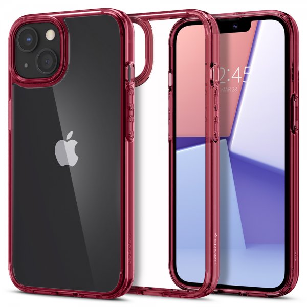 Spigen iPhone 13 Mini Cover Ultra Hybrid Red Crystal