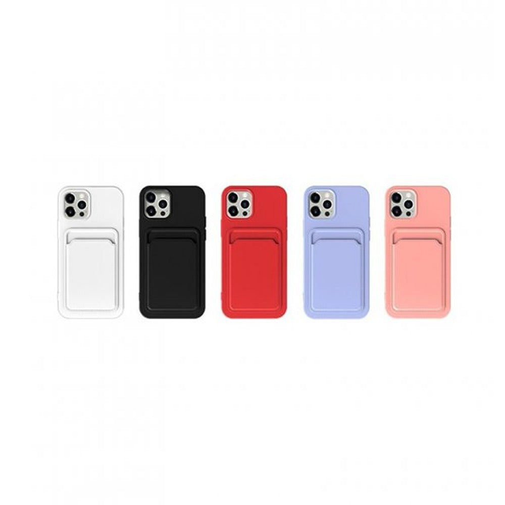 iPhone 13 Cover Kortholder Rosa