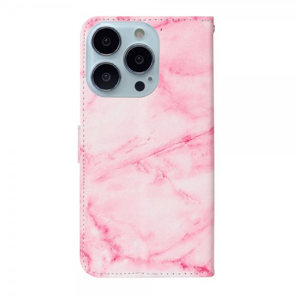 iPhone 13 Pro Cover Motiv Rosa Marmor