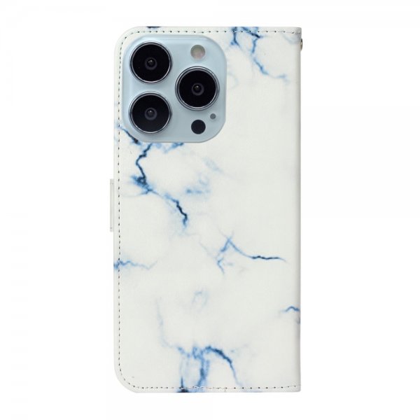 iPhone 13 Pro Cover Motiv Hvid Marmor