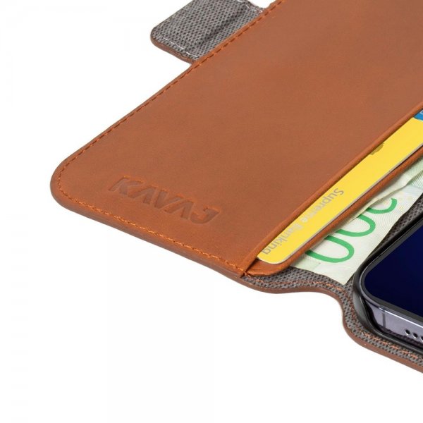 Kavaj iPhone 13 Pro Etui Phoenix Brun
