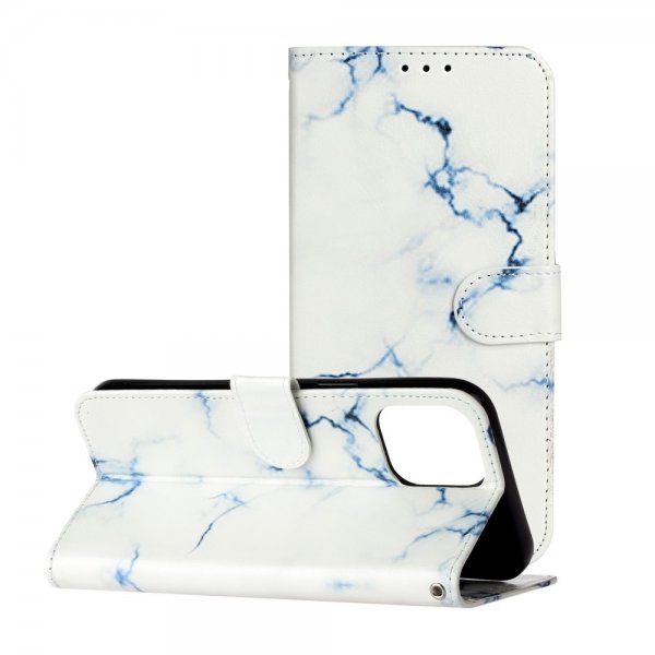 iPhone 13 Pro Max Cover Motiv Hvid Marmor
