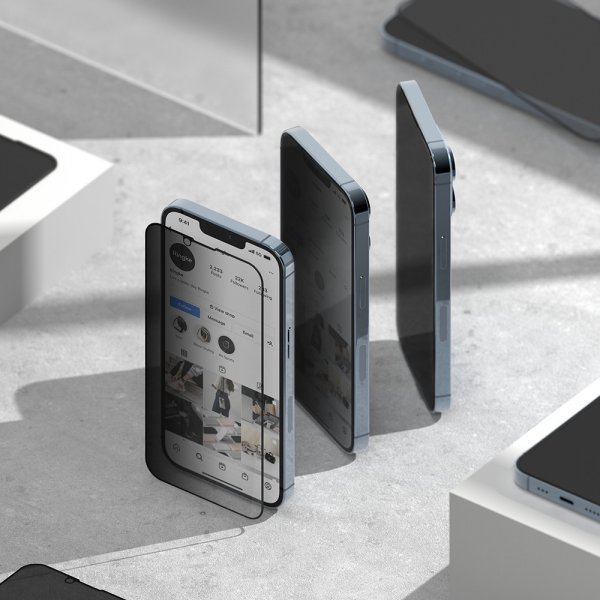 Ringke iPhone 13 Pro Max/iPhone 14 Plus Skærmbeskyttelse Privacy Glass