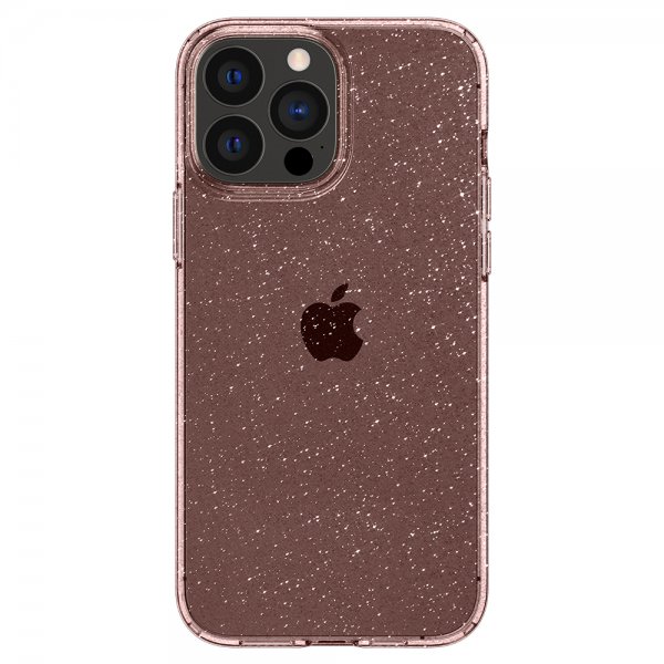 Spigen iPhone 13 Pro Max Cover Liquid Crystal Glitter Rose Quartz