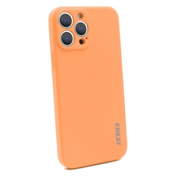 Enkay iPhone 13 Pro Max Cover Silikone Orange