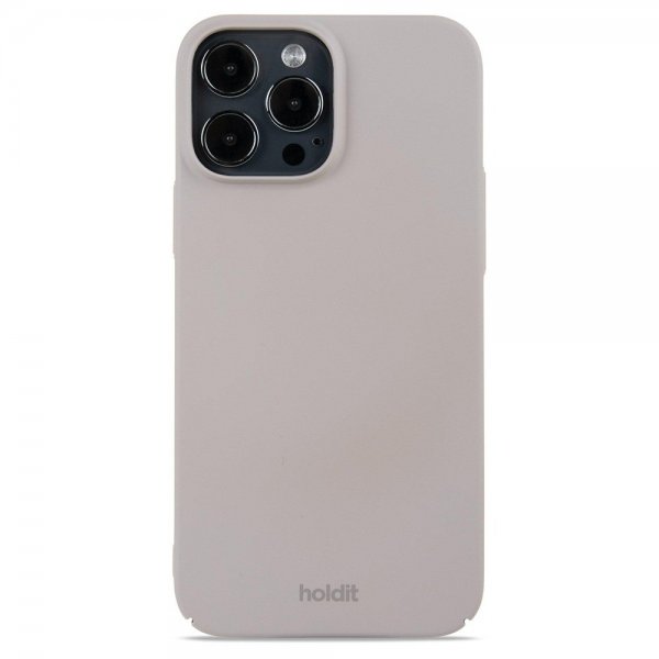 holdit iPhone 13 Pro Max Cover Slim Case Taupe