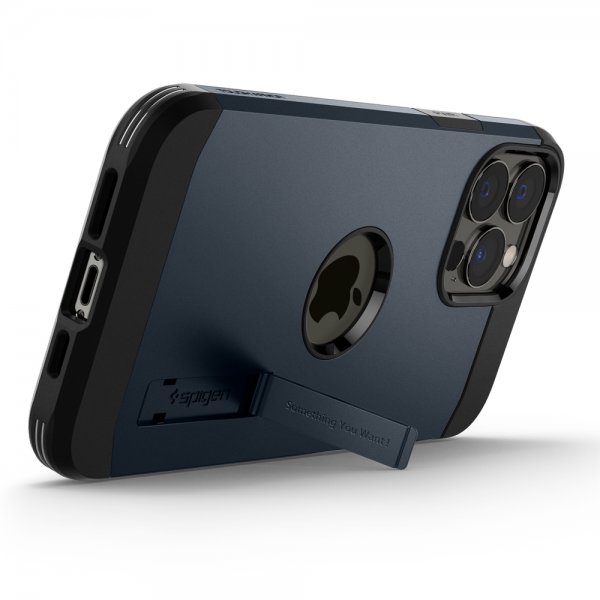 Spigen iPhone 13 Pro Max Cover Tough Armor Metal Slate