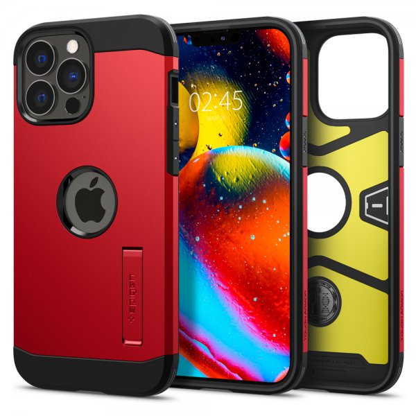 Spigen iPhone 13 Pro Max Cover Tough Armor Rød