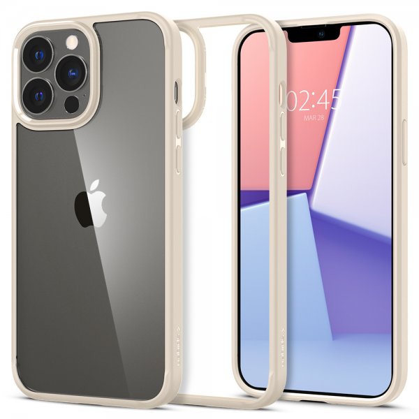 Spigen iPhone 13 Pro Max Cover Ultra Hybrid Sand Beige