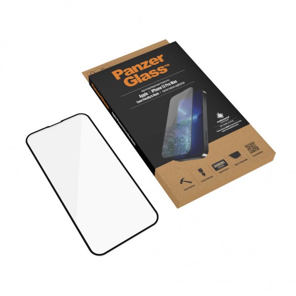PanzerGlass iPhone 13 Pro Max Skærmbeskyttelse Edge-to-Edge Case Friendly