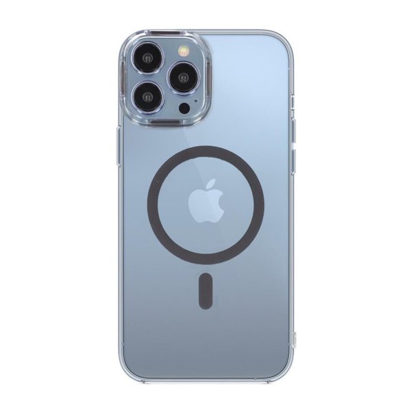 iPhone 13 Pro Max Cover TPU MagSafe Grå