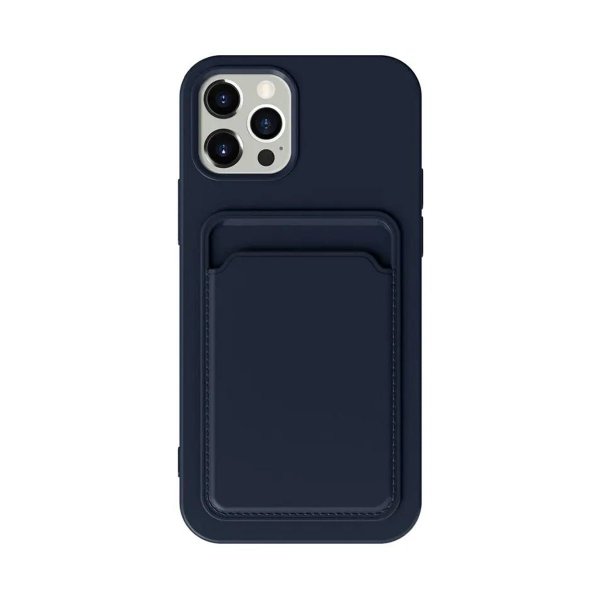 iPhone 13 Pro Cover Kortholder Blå