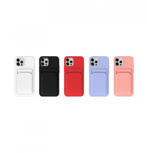 iPhone 13 Pro Cover Kortholder Rosa