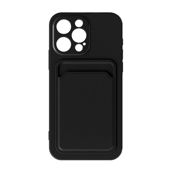 iPhone 13 Pro Cover Kortholder Sort