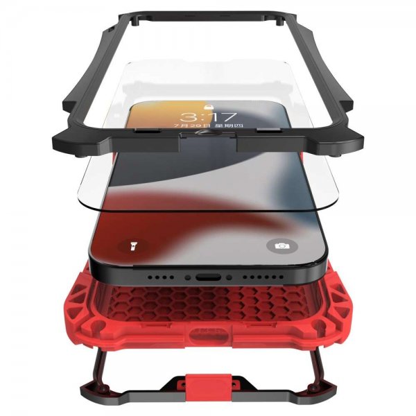 R-JUST iPhone 13 Pro Cover AMIRA Rød