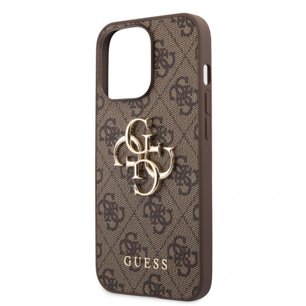 Guess iPhone 13 Pro Cover Big Logo Brun