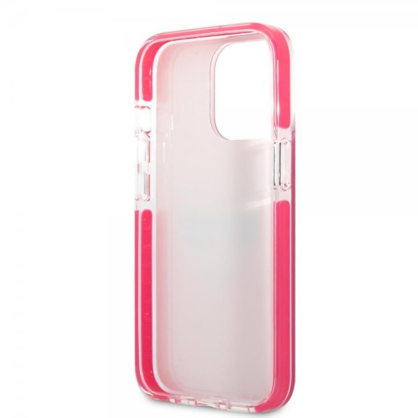 Karl Lagerfeld iPhone 13 Pro Cover Choupette Fuchsia