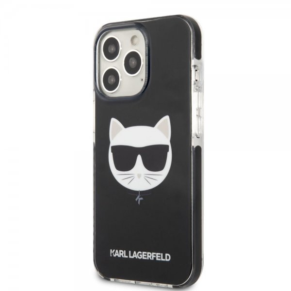 Karl Lagerfeld iPhone 13 Pro Cover Choupette Sort