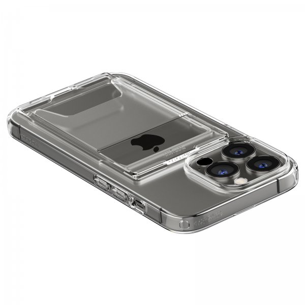 Spigen iPhone 13 Pro Cover Crystal Slot Dual Crystal Clear