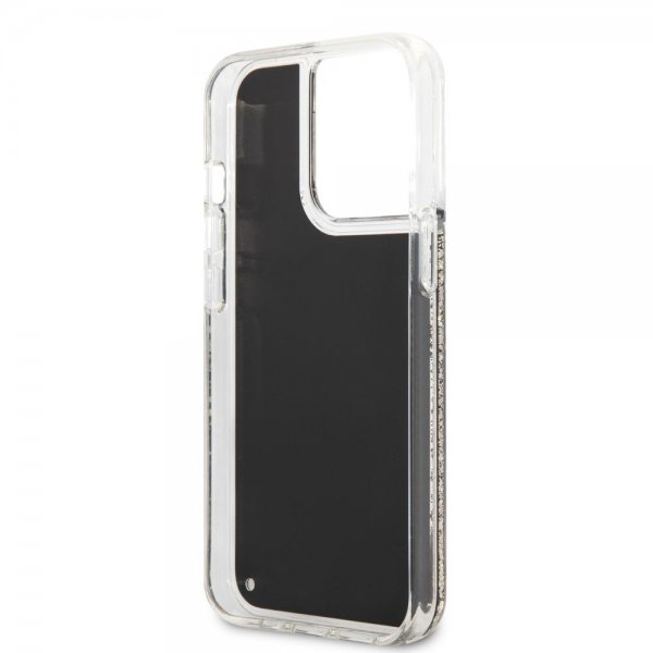 Karl Lagerfeld iPhone 13 Pro Cover Liquid Glitter Gatsby Sort