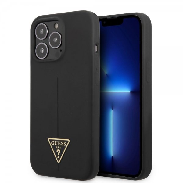 Guess iPhone 13 Pro Cover Metal Triangle Sort