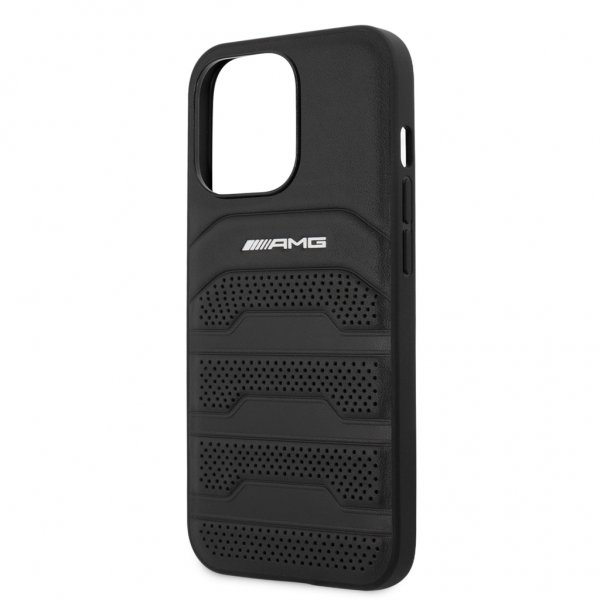 AMG iPhone 13 Pro Cover Perforeret Sort