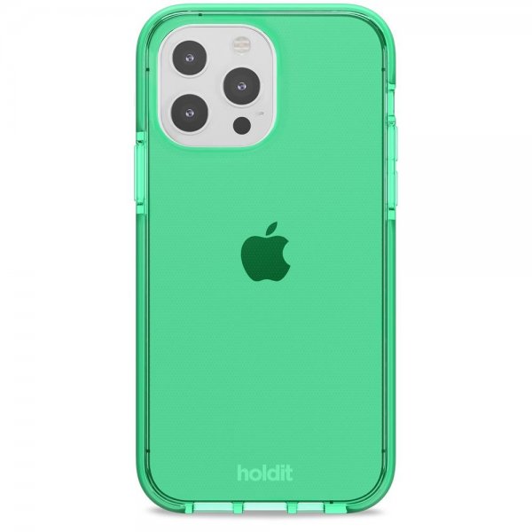 holdit iPhone 13 Pro Cover Seethru Grass Green