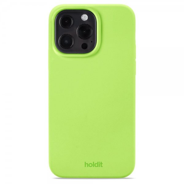 holdit iPhone 13 Pro Silikone Cover Acid Green