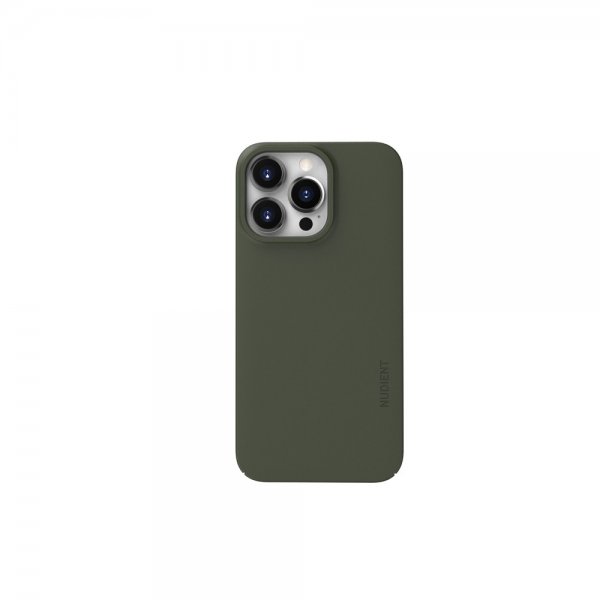 Nudient iPhone 13 Pro Cover Thin Case V3 MagSafe Pine Green