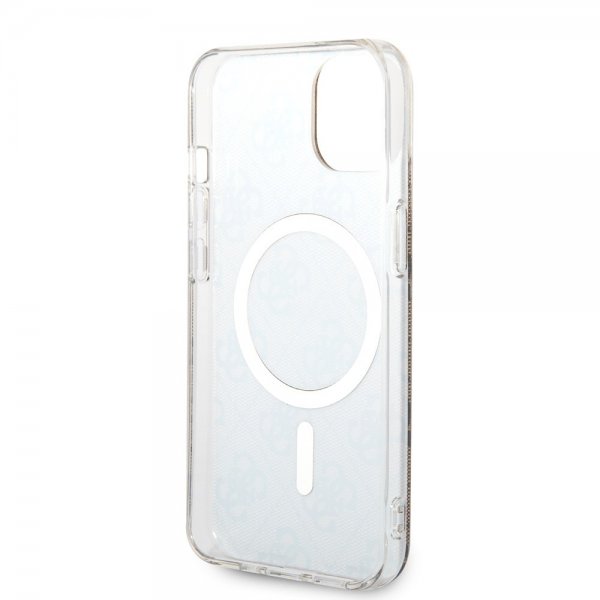 Guess iPhone 13 Cover 4G Pattern MagSafe Brun