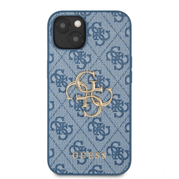 Guess iPhone 13 Cover Big Logo Blå