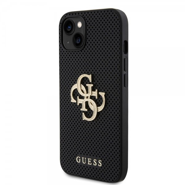 Guess iPhone 13 Cover Perforated Glitter Sort