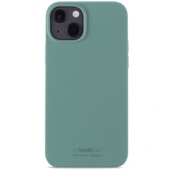holdit iPhone 13 Cover Silikone Moss Green
