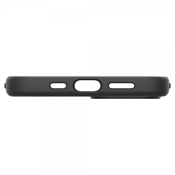 Spigen iPhone 13 Cover Silikone Fit Sort