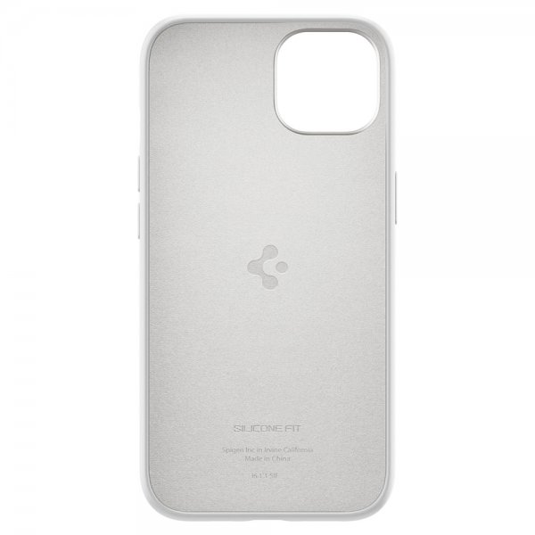Spigen iPhone 13 Cover Silicone Fit Hvid