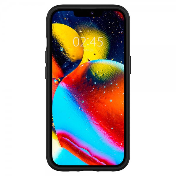 Spigen iPhone 13 Cover Slim Armor CS Sort