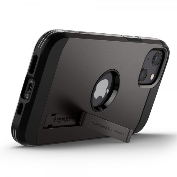 Spigen iPhone 13 Cover Tough Armor Gunmetal