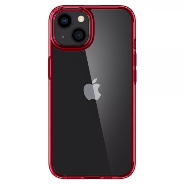 Spigen iPhone 13 Cover Ultra Hybrid Rød Krystal