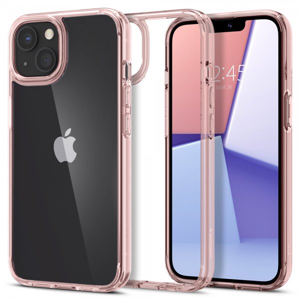 Spigen iPhone 13 Cover Ultra Hybrid Rose Crystal