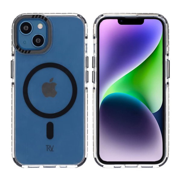 Rvelon iPhone 13/iPhone 14 Cover TPU MagSafe Sort