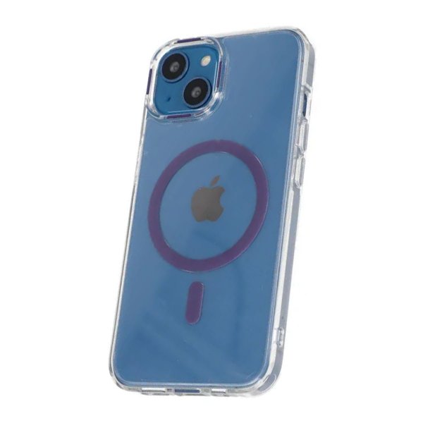 iPhone 13/iPhone 14 Cover TPU MagSafe Lilla