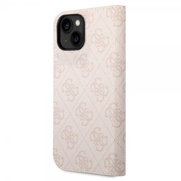 Guess iPhone 13/14/15 Cover 4G Logo Rosa