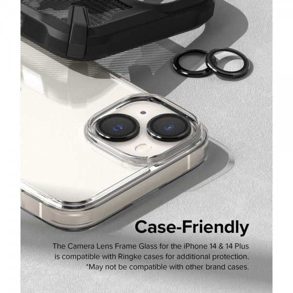Ringke iPhone 14/iPhone 14 Plus Kamerabeskyttelse Kameralinseramme Sort