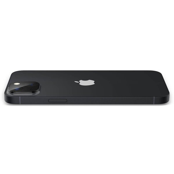 Spigen iPhone 14/iPhone 14 Plus Kamerabeskyttelse Glas.tR Optik 2-pak Sort