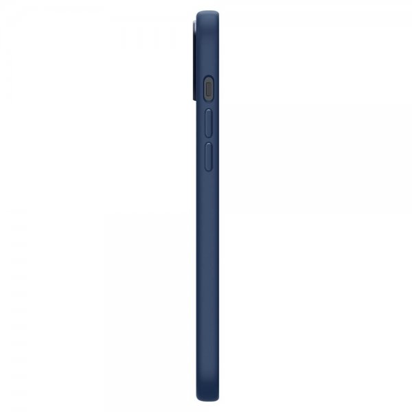 Spigen iPhone 14 Plus Cover Silicone Fit MagFit Navy Blue