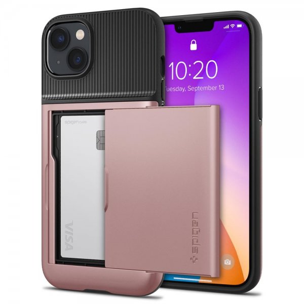Spigen iPhone 14 Plus Cover Slim Armor CS Rose Gold