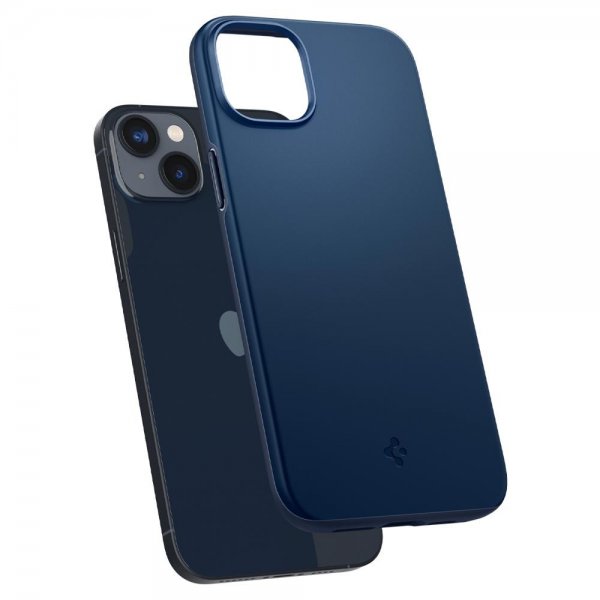 Spigen iPhone 14 Plus Cover Thin Fit Navy Blue