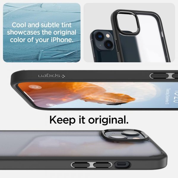 Spigen iPhone 14 Plus Cover Ultra Hybrid Frost Black