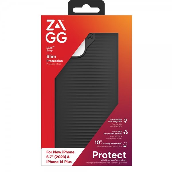ZAGG iPhone 14 Plus/iPhone 15 Plus Cover Luxe Snap Sort