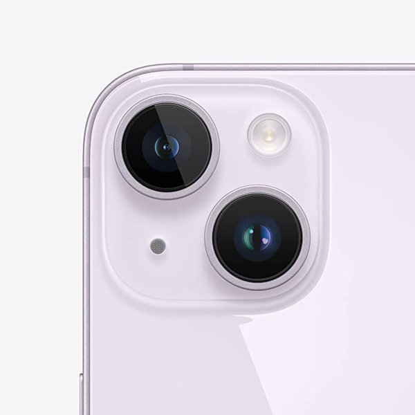 iPhone 14 Plus Kameralinse med Ram - Lilla